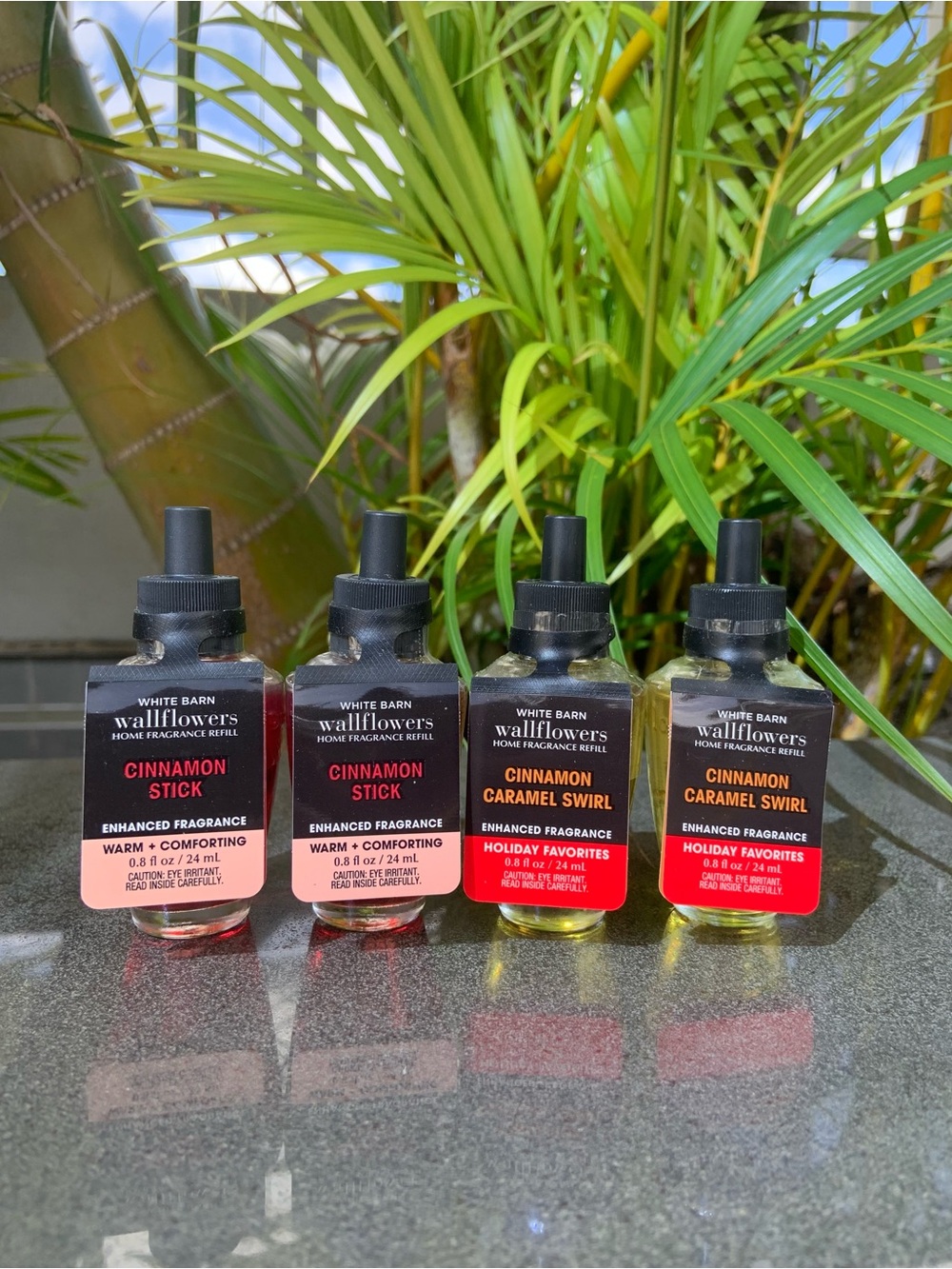 BBW Cinnamon wallflower refills bundle